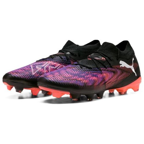 CHUTEIRA PUMA CAMPO FUTURE 8 MATCH 108140-01 BRANCO VERMELHO