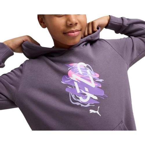 CASACO MOLETOM PUMA NEYMAR JR CREATIVITY 660100-01 ROXO