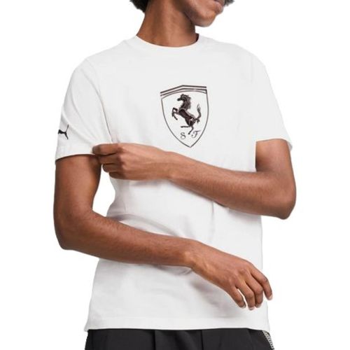CAMISETA PUMA FERRARI RACE TONAL 630189-04 BRANCO