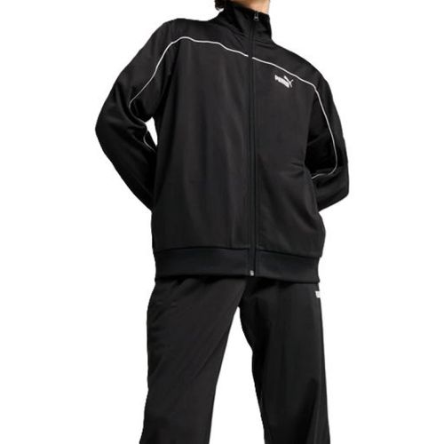 AGASALHO PUMA POLY PIPING SUIT 684852-01 PRETO