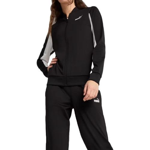 JAQUETA PUMA POLY BASEBALL 685078-01 PRETO BRANCO