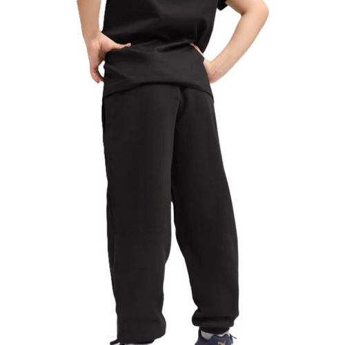 CALCA PUMA MOLETOM ESSENTIALS FLEECE KIDS 684933-01 PRETO