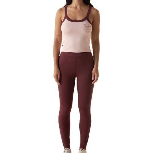 CALCA LEGGING FILA LIFE CORE F12L01712.769 VERMELHO BORDO
