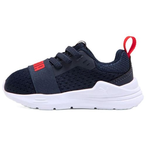 TENIS PUMA WIRED RUN PS 384324-60 MARINHO VERMELHO