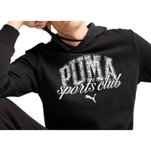 CASACO MOLETOM PUMA HOODIE 684648-01 PRETO