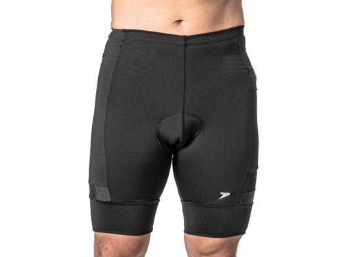 BERMUDA POKER P/ CICLISMO COM BOLSO GEL MAX 03817PT PRETO