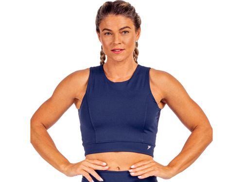 CAMISETA CROPPED POKER ELECTRA 13245MM MARINHO