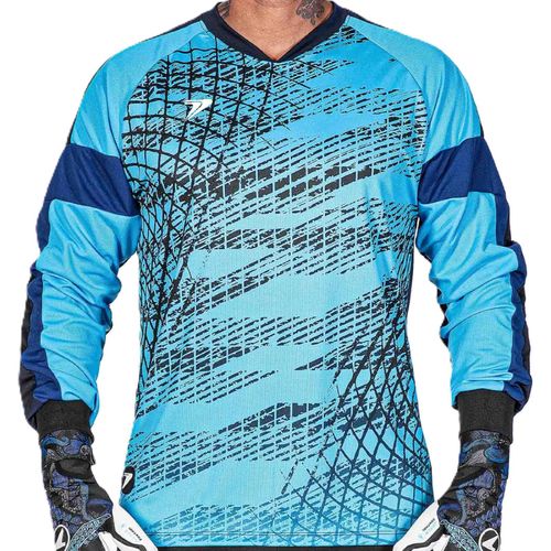 CAMISETA POKER GOLEIRO DAYDREAM SUBLIM 04383MCM AZUL MARINHO