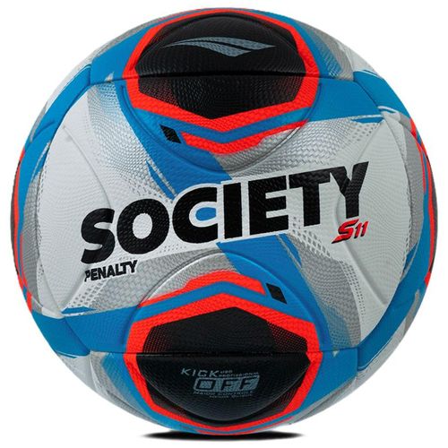 BOLA PENALTY SOCIETY S11 R2 XXV 521403.1170 BRANCO PRETO LAR