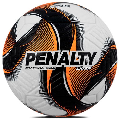 BOLA PENALTY FUTSAL LIDER XXV 521411.1710 BRANCO LARANJA