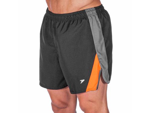 SHORT POKER RUNNER MYSTERY 03917PCLC PRETO LARANJA