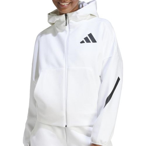 CASACO ADIDAS MOLETOM Z.N.E JE7849 BRANCO