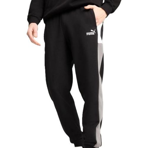 CALCA PUMA ESSENTIALS SWEATPANTS 684688-01 PRETO CINZA