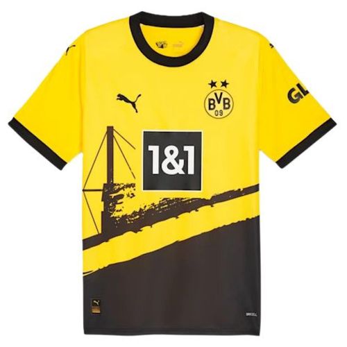 CAMISETA PUMA BORUSSIA 770604-01 AMARELO PRETO