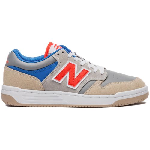 TENIS NEW BALANCE 480 LOW BB480LH CINZA BEGE