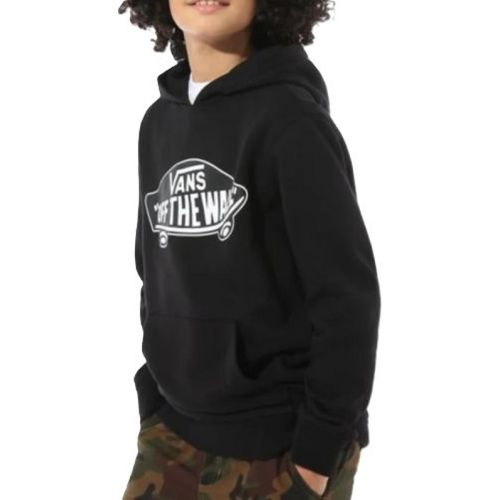 CASACO MOLETOM VANS PULLOVER FLEECE VN0A4N4NY28 PRETO