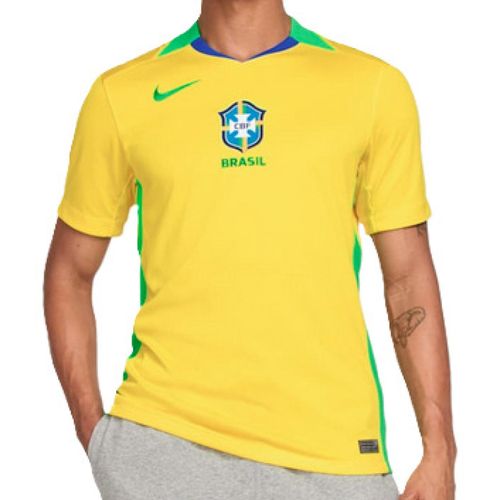CAMISETA NIKE CBF FZ9011-718 AMARELO