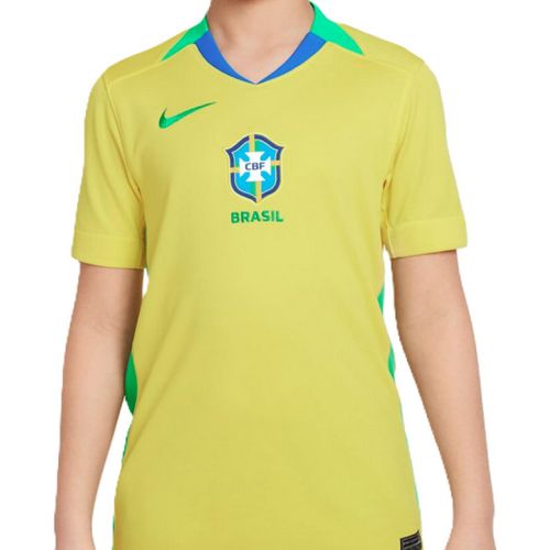 CAMISETA NIKE CBF FZ9194-718 AMARELO