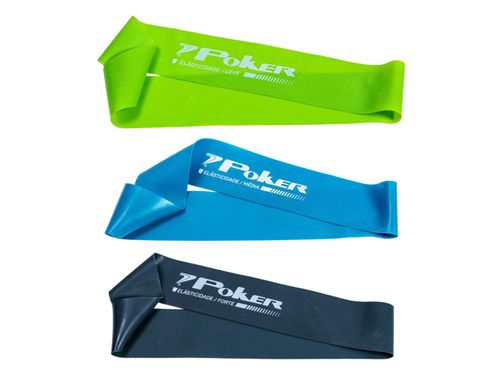 KIT 3 FAIXAS POKER ESPORTE 09113VCACA VERDE AZUL CHUMBO