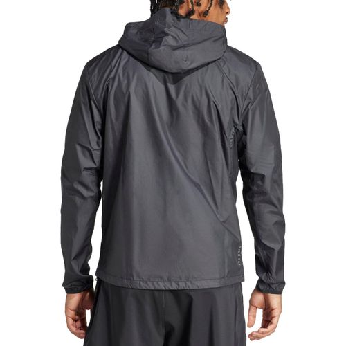 JAQUETA ADIDAS CORTA VENTO OWN THE RUN IN1483 PRETO BRANCO