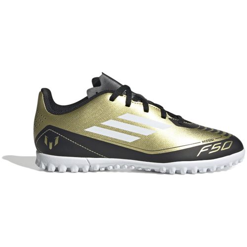 CHUTEIRA ADIDAS SOCIETY F50 CLUB TURF IG9297 DOURADO BRANCO