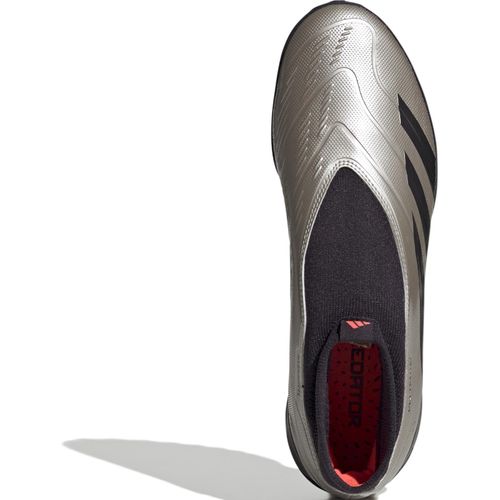 CHUTEIRA ADIDAS SOCIETY PREDATOR LEAGUE IF6384 PRATA PRETO