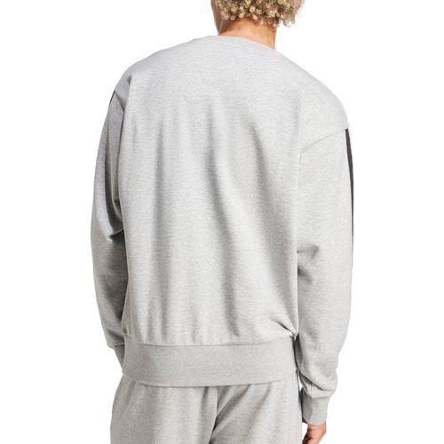 CASACO MOLETOM ADIDAS ESSENTIALS JE6374 CINZA