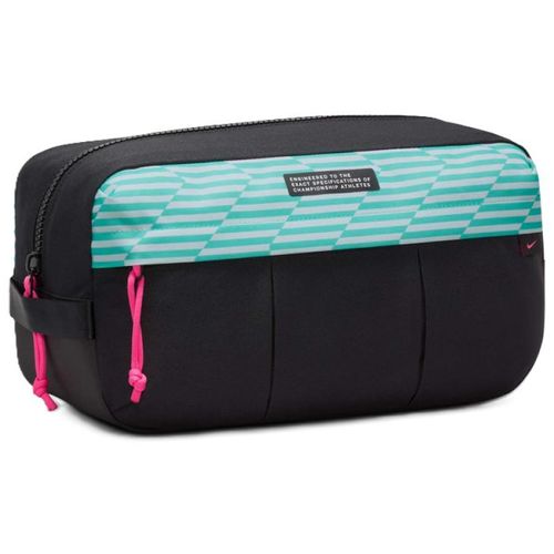 MOCHILA NIKE SHOEBAG DC2648-018 PRETO AZUL AGUA