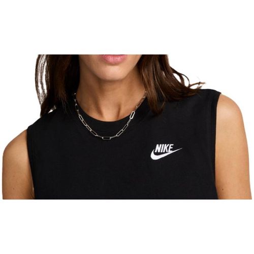 REGATA NIKE CROPPED SPORTSWEAR CLUB FV5505-010 PRETO