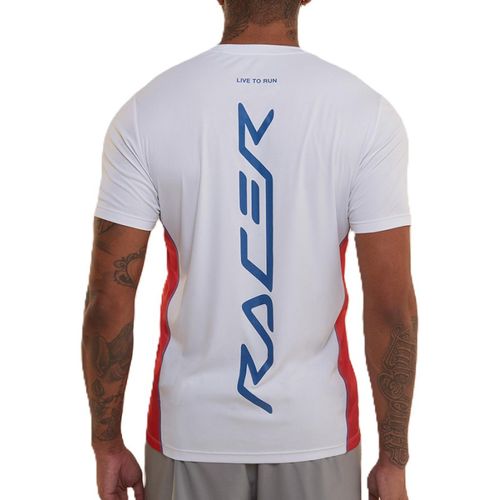 CAMISETA FILA CARBON RACER F11R00328.163 BRANCO VERMELHO
