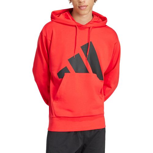 CASACO ADIDAS MOLETOM ESSENTIALS JE8894 VERMELHO PRETO