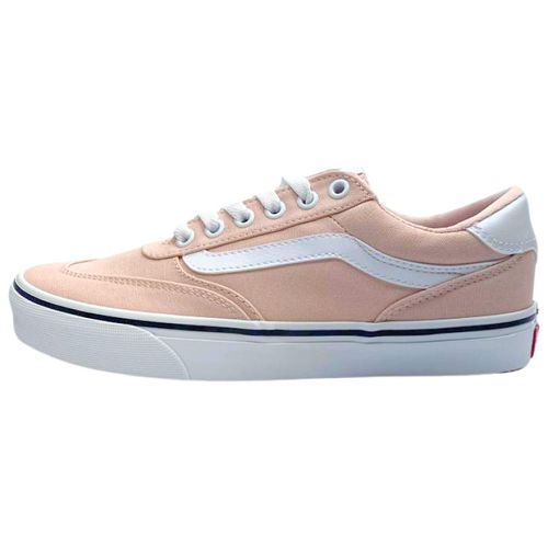 TENIS VANS BROOKLYN LS VN000D7UO3N ROSA BRANCO