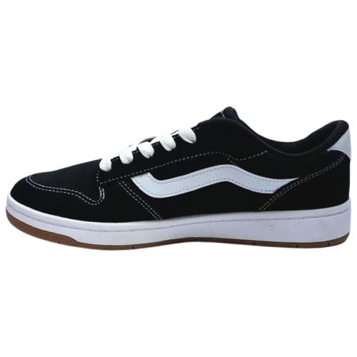 TENIS VANS RYLAND LS VN000D49BZW PRETO BRANCO