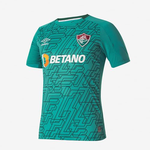 Camisa Mc Goleiro Masculina Umbro Goleiro Fluminense Of. 2022