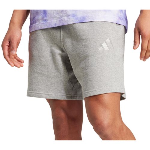 BERMUDA ADIDAS MOLETOM SZN IY4152 CINZA