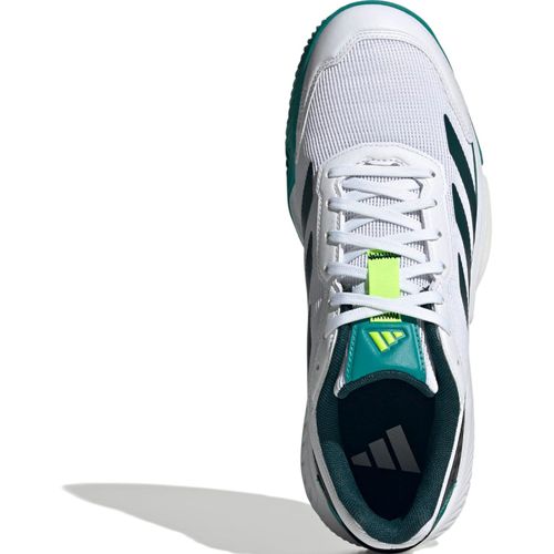 TENIS ADIDAS COURTQUICK PADEL JP7232 BRANCO VERDE