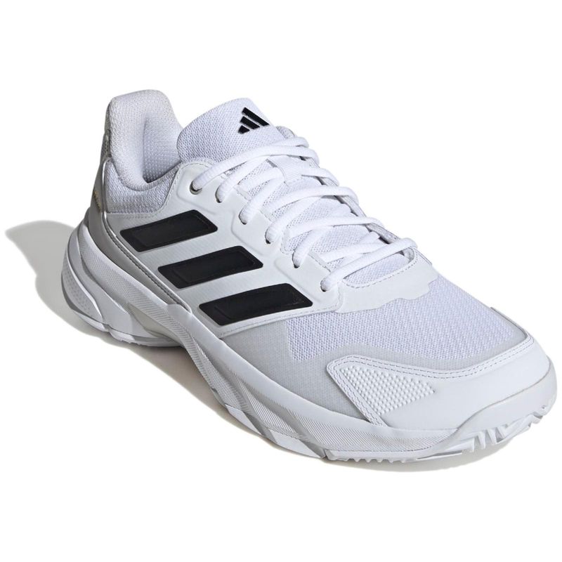 【white】 TENIS ADIDAS COURTJAM CONTROL 3 IF7888 BRANCO PRETO