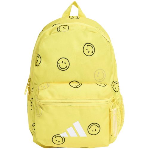 MOCHILA ADIDAS SMILEY INFANTIL JX5643 AMARELO PRETO