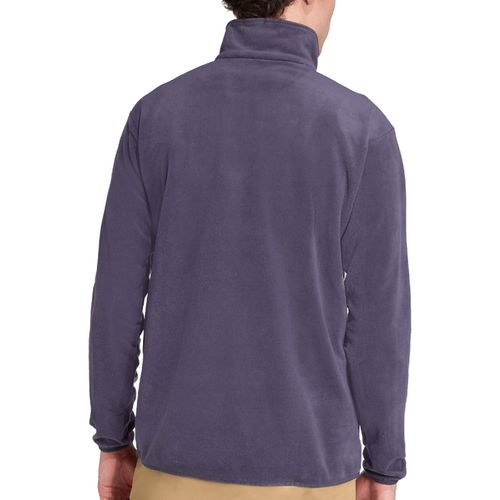 JAQUETA ADIDAS FLEECE 1/2 ESSENTIALS JM3123 AZUL MARINHO