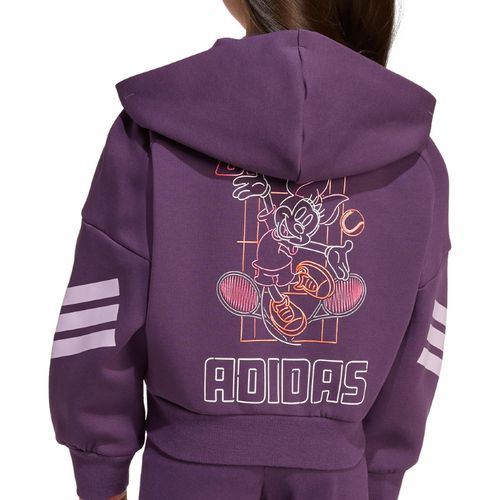 JAQUETA ADIDAS DISNEY MINNIE MOUSE INFANTIL JL9193 ROXO