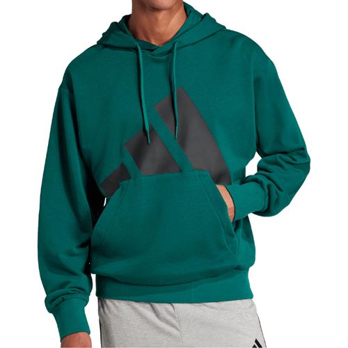 CASACO ADIDAS MOLETOM TERRY ESSENTIALS JE8896 VERDE
