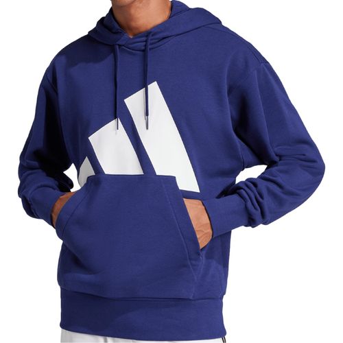 CASACO ADIDAS MOLETOM TERRY ESSENTIALS JE8890 AZUL