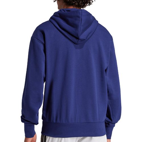 CASACO ADIDAS MOLETOM TERRY ESSENTIALS JE8890 AZUL