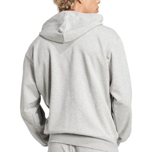 CASACO ADIDAS MOLETOM TERRY ESSENTIALS JE8889 CINZA