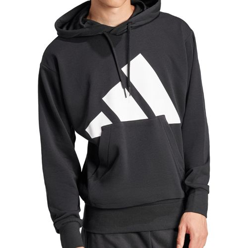 CASACO ADIDAS MOLETOM TERRY ESSENTIALS IN6164 PRETO