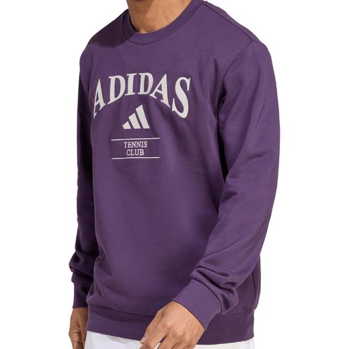 CASACO ADIDAS MOLETOM HERITAGE GRAPHIC CREW KA0995 ROXO
