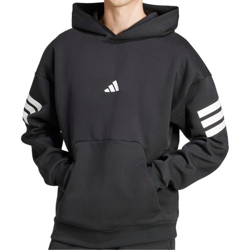 CASACO ADIDAS MOLETOM FUTURE ICONS JD4838 PRETO