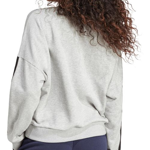 CASACO ADIDAS MOLETOM ESSENTIALS JD5289 CINZA