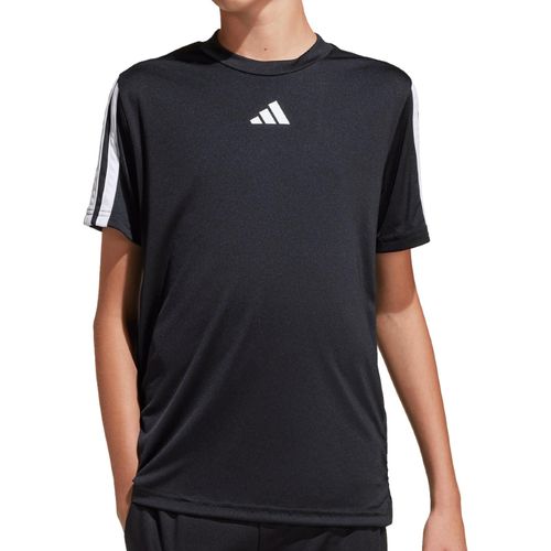 CAMISETA ADIDAS TRAIN ESSENTIALS JJ1032 PRETO BRANCO