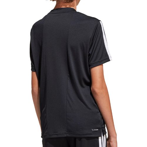 CAMISETA ADIDAS TRAIN ESSENTIALS JJ1032 PRETO BRANCO